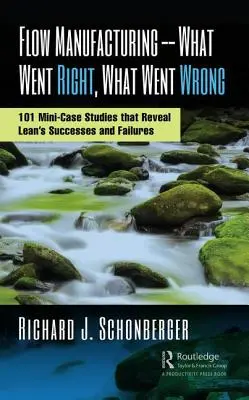 Flow Manufacturing -- What Went Right, What Went Wrong: 101 mini esettanulmány, amely feltárja a Lean sikereit és kudarcait - Flow Manufacturing -- What Went Right, What Went Wrong: 101 Mini-Case Studies That Reveal Lean's Successes and Failures