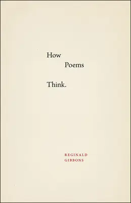 Hogyan gondolkodnak a versek - How Poems Think