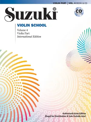 Suzuki Violin School: Ázsiai kiadás, könyv és CD - Suzuki Violin School: Asian Edition, Book & CD