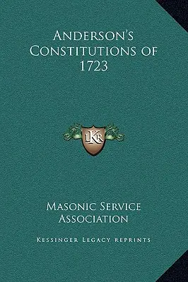 Anderson 1723-as alkotmányai - Anderson's Constitutions of 1723