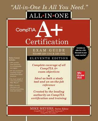 Comptia A+ Certification All-In-One Exam Guide, tizenegyedik kiadás (220-1101 és 220-1102 vizsgák) - Comptia A+ Certification All-In-One Exam Guide, Eleventh Edition (Exams 220-1101 & 220-1102)