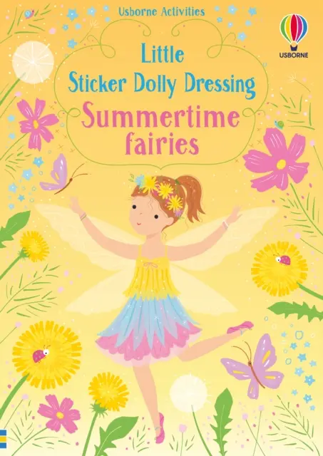 Kis matrica Dolly öltöztetés nyári tündérek - Little Sticker Dolly Dressing Summertime Fairies