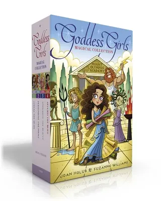 Istennő lányok varázslatos gyűjteménye (dobozos készlet): Athéné az Agy; Perszephoné a Csaló; Aphrodité a Szépség; Artemisz a Bátor - Goddess Girls Magical Collection (Boxed Set): Athena the Brain; Persephone the Phony; Aphrodite the Beauty; Artemis the Brave