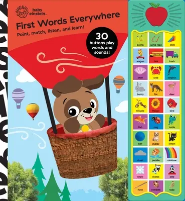 Baby Einstein: Words Everywhere Sound Book: First Words Everywhere Sound Book - Baby Einstein: First Words Everywhere Sound Book