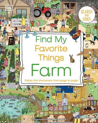 Find My Favorite Things Farm: Kövesd a karaktereket oldalról oldalra - Find My Favorite Things Farm: Follow the Characters from Page to Page