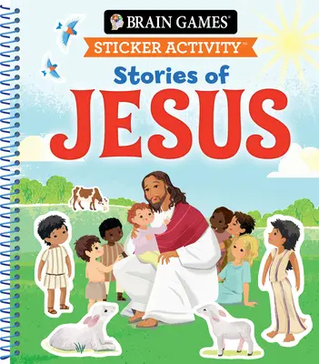 Agyjátékok - Matricás tevékenység: Jézus történetei - Brain Games - Sticker Activity: Stories of Jesus