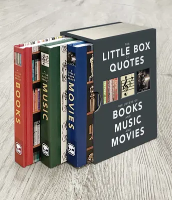 Az idézetek kis doboza: A könyvek, a zene és a filmek szerelmeseinek - The Little Box of Quotes: For Lovers of Books, Music and Movies