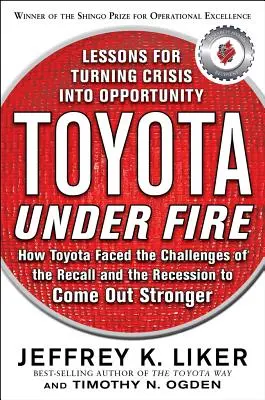 Toyota a tűz alatt: Tanulságok a válság lehetőséggé alakításához - Toyota Under Fire: Lessons for Turning Crisis Into Opportunity