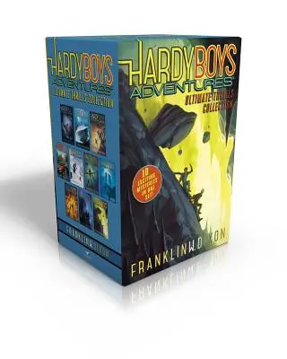 Hardy Boys Adventures Ultimate Thrills Collection (Boxed Set): A Vörös Nyíl titka; A fantomrablás rejtélye; Az eltűnő játék; Into Thin Ai - Hardy Boys Adventures Ultimate Thrills Collection (Boxed Set): Secret of the Red Arrow; Mystery of the Phantom Heist; The Vanishing Game; Into Thin Ai