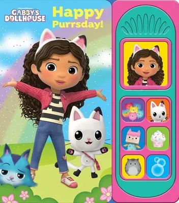 DreamWorks Gabby babaháza: Happy Purrsday! Hangoskönyv - DreamWorks Gabby's Dollhouse: Happy Purrsday! Sound Book