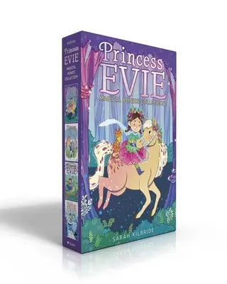 Evie hercegnő varázslatos pónik gyűjteménye (dobozos készlet): The Forest Fairy Pony; Unicorn Riding Camp; The Rainbow Foal; The Enchanted Snow Pony (Az erdei tündérpóni; Az elvarázsolt hópóni). - Princess Evie Magical Ponies Collection (Boxed Set): The Forest Fairy Pony; Unicorn Riding Camp; The Rainbow Foal; The Enchanted Snow Pony