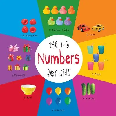 Számok gyerekeknek 1-3 éves korig (Engage Early Readers): Children's Learning Books) - Numbers for Kids age 1-3 (Engage Early Readers): Children's Learning Books)