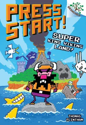 Szuperkirály Vikingföld!: A Branch Book (Press Start! #13) - Super King Viking Land!: A Branches Book (Press Start! #13)