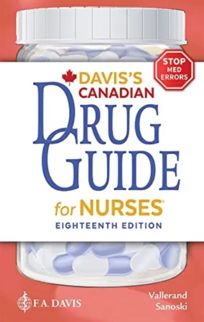 Davis kanadai gyógyszerkalauz ápolóknak - Davis's Canadian Drug Guide for Nurses