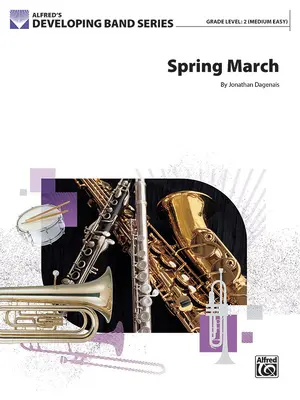 Tavaszi március: Karmester kotta és alkatrészek - Spring March: Conductor Score & Parts