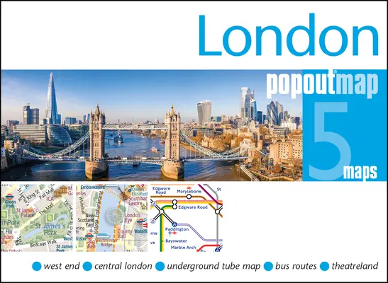 London Popout térkép - London Popout Map