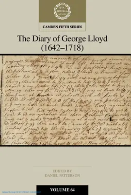 George Lloyd naplója: 64. kötet, 1. rész - The Diary of George Lloyd: Volume 64, Part 1