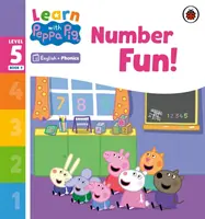 Learn with Peppa Phonics 5. szint 9. könyv - Számmóka! (Phonics Reader) - Learn with Peppa Phonics Level 5 Book 9 - Number Fun! (Phonics Reader)