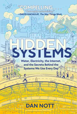 Rejtett rendszerek: Víz, villany, internet és a mindennap használt rendszereink mögött rejlő titkok (képregény) - Hidden Systems: Water, Electricity, the Internet, and the Secrets Behind the Systems We Use Every Day (a Graphic Novel)