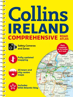 Írország átfogó útatlasza - Comprehensive Road Atlas Ireland