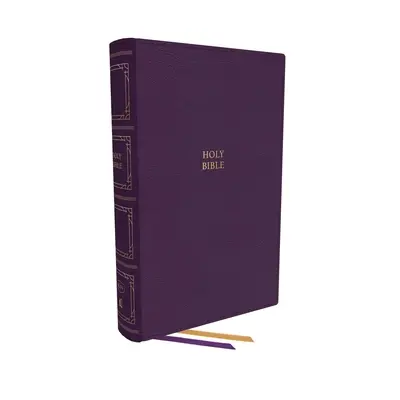 Kjv, Paragraph-Style Large Print Thinline Bible, Leathersoft, Purple, Red Letter, Thumb Indexed, Comfort Print: Szent Biblia, King James Version - Kjv, Paragraph-Style Large Print Thinline Bible, Leathersoft, Purple, Red Letter, Thumb Indexed, Comfort Print: Holy Bible, King James Version