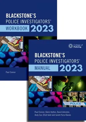 Blackstone rendőrségi nyomozók kézikönyve és munkafüzete 2023 - Blackstone's Police Investigators Manual and Workbook 2023