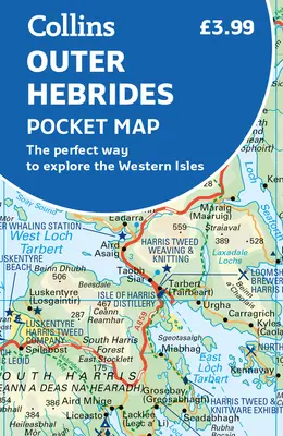 Külső Hebridák zsebtérkép: A tökéletes módja a nyugati szigetek felfedezésének - Outer Hebrides Pocket Map: The Perfect Way to Explore the Western Isles