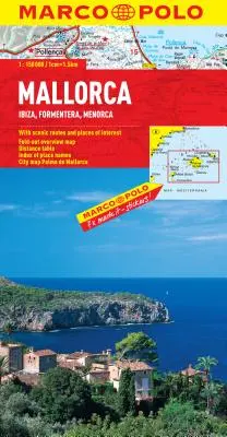 Mallorca (Ibiza, Formentera, Menorca) Marco Polo Térkép - Mallorca (Ibiza, Formentera, Menorca) Marco Polo Map