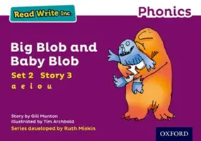 Read Write Inc. Phonics: Big Blob és Baby Blob 3. mesekönyv - Read Write Inc. Phonics: Purple Set 2 Storybook 3 Big Blob and Baby Blob