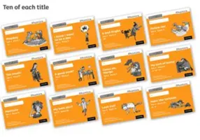 Read Write Inc. Phonics: Fekete-fehér mesekönyvek (120 darabos csomag) - Read Write Inc. Phonics: Orange Set 4 Core Black & White Storybooks (Pack of 120)