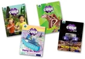 Project X CODE Extra: Sárga könyvszalag, Oxford Level 3: Bugtastic és Galactic Orbit, vegyes csomag, 4 db. - Project X CODE Extra: Yellow Book Band, Oxford Level 3: Bugtastic and Galactic Orbit, Mixed Pack of 4