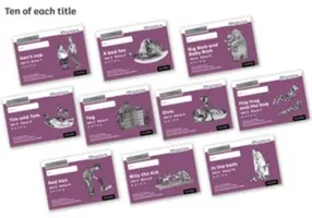 Read Write Inc. Phonics: 2 fekete-fehér mesekönyv (100 darabos csomag) - Read Write Inc. Phonics: Purple Set 2 Core Black & White Storybooks (Pack of 100)