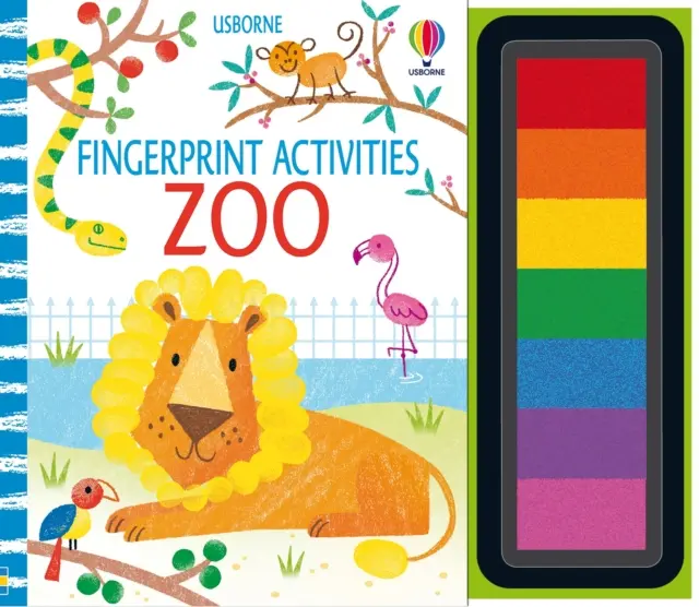 Ujjlenyomatos tevékenységek Állatkert - Fingerprint Activities Zoo