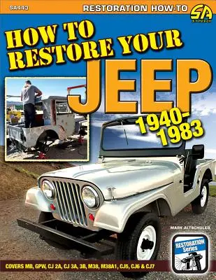 Hogyan állítsuk helyre a Jeepet 1940-1983: Covers Mb, Gpw, Cj 2a, Cj 3a, 3b, M38, M38a1, Cj5, Cj6 & Cj7 - How to Restore Your Jeep 1940-1983: Covers Mb, Gpw, Cj 2a, Cj 3a, 3b, M38, M38a1, Cj5, Cj6 & Cj7