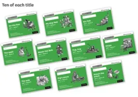 Read Write Inc. Phonics: Fekete-fehér mesekönyvek (100 db-os csomag) - Read Write Inc. Phonics: Green Set 1 Core Black & White Storybooks (Pack of 100)