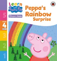 Learn with Peppa Phonics 4. szint 19. könyv - Peppa szivárványos meglepetése (Phonics Reader) - Learn with Peppa Phonics Level 4 Book 19 - Peppa's Rainbow Surprise (Phonics Reader)