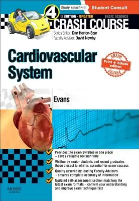 Crash Course Cardiovascular System Updated Print + E-Book Edition (Frissített nyomtatott + e-könyv kiadás) - Crash Course Cardiovascular System Updated Print + E-Book Edition