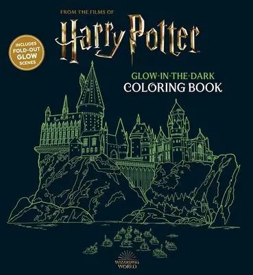 Harry Potter sötétben világító kifestőkönyv - Harry Potter Glow in the Dark Coloring Book