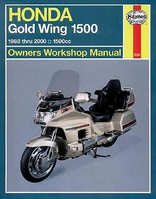 Honda Gl1500 Gold Wing Tulajdonosok Műhely Kézikönyv: 1988-2000 - Honda Gl1500 Gold Wing Owners Workshop Manual: 1988-2000