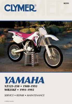 Clymer Yamaha Yz125-250; Wr250z, 1988-1993: Szerviz, javítás, karbantartás - Clymer Yamaha Yz125-250; Wr250z, 1988-1993: Service, Repair, Maintenance