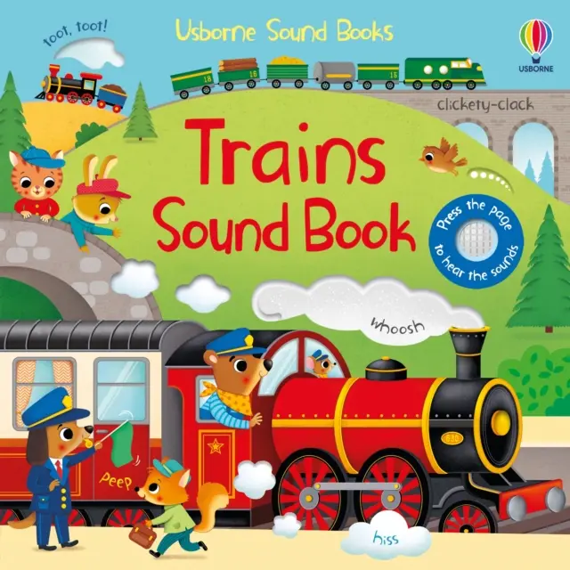 Vonatok hangoskönyv - Trains Sound Book