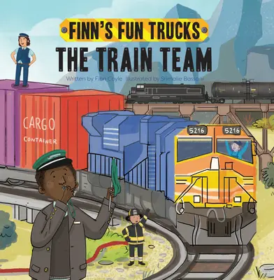 A vonatcsapat: A Lift-The-Page Truck Book - The Train Team: A Lift-The-Page Truck Book