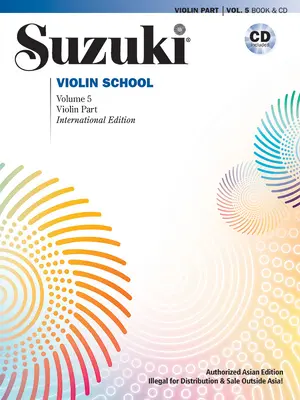 Suzuki Hegedűiskola: Asian Edition, Book & CD - Suzuki Violin School: Asian Edition, Book & CD