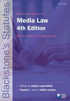 Blackstone statútumai a médiajogról - Blackstone's Statutes on Media Law