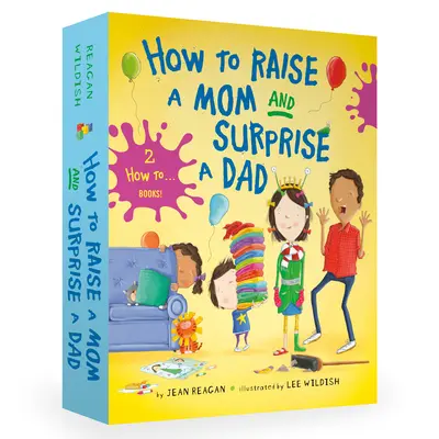 Hogyan neveljünk fel egy anyát és lepjünk meg egy apát Tábláskönyv dobozos készlet - How to Raise a Mom and Surprise a Dad Board Book Boxed Set