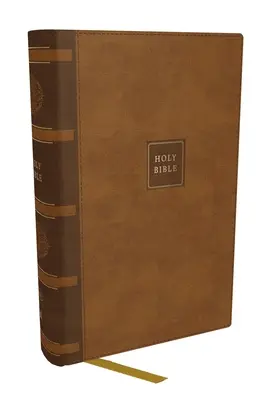 KJV Compact Bible W/ 43,000 Cross References, Brown Leathersoft, Red Letter, Comfort Print: Szent Biblia, King James Version: Szent Biblia, King James Ver - KJV Compact Bible W/ 43,000 Cross References, Brown Leathersoft, Red Letter, Comfort Print: Holy Bible, King James Version: Holy Bible, King James Ver