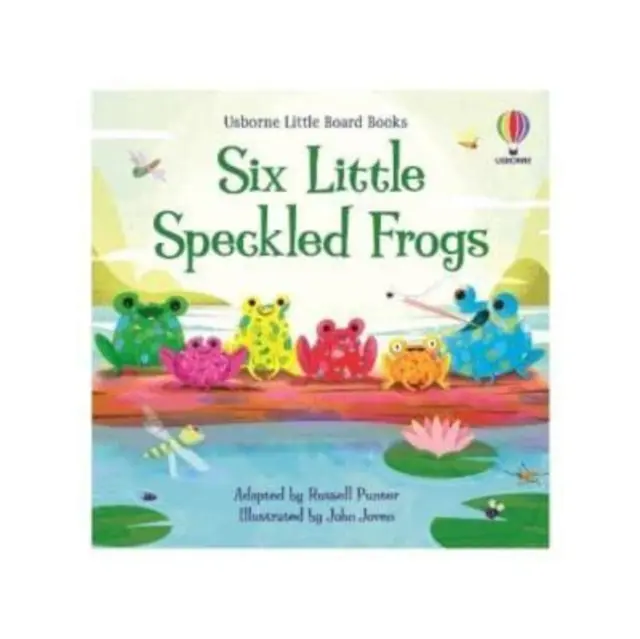 Hat kis pettyes béka - Six Little Speckled Frogs