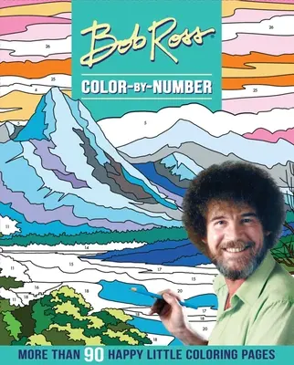 Bob Ross Színezd ki a számokat - Bob Ross Color-By-Number