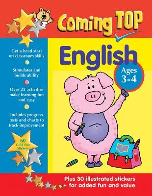 Coming Top: Angol - 3-4 éveseknek - Coming Top: English - Ages 3-4