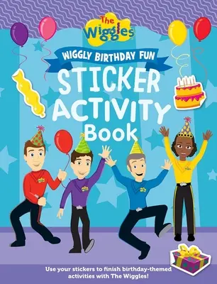 Wiggly Birthday Fun matricás foglalkoztató könyv - Wiggly Birthday Fun Sticker Activity Book